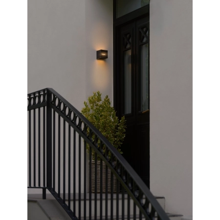 Kinkiet zewnętrzny elewacyjny z przesłoną IP54 9W LED 3000K Rivo NO2518321003 - Nordlux